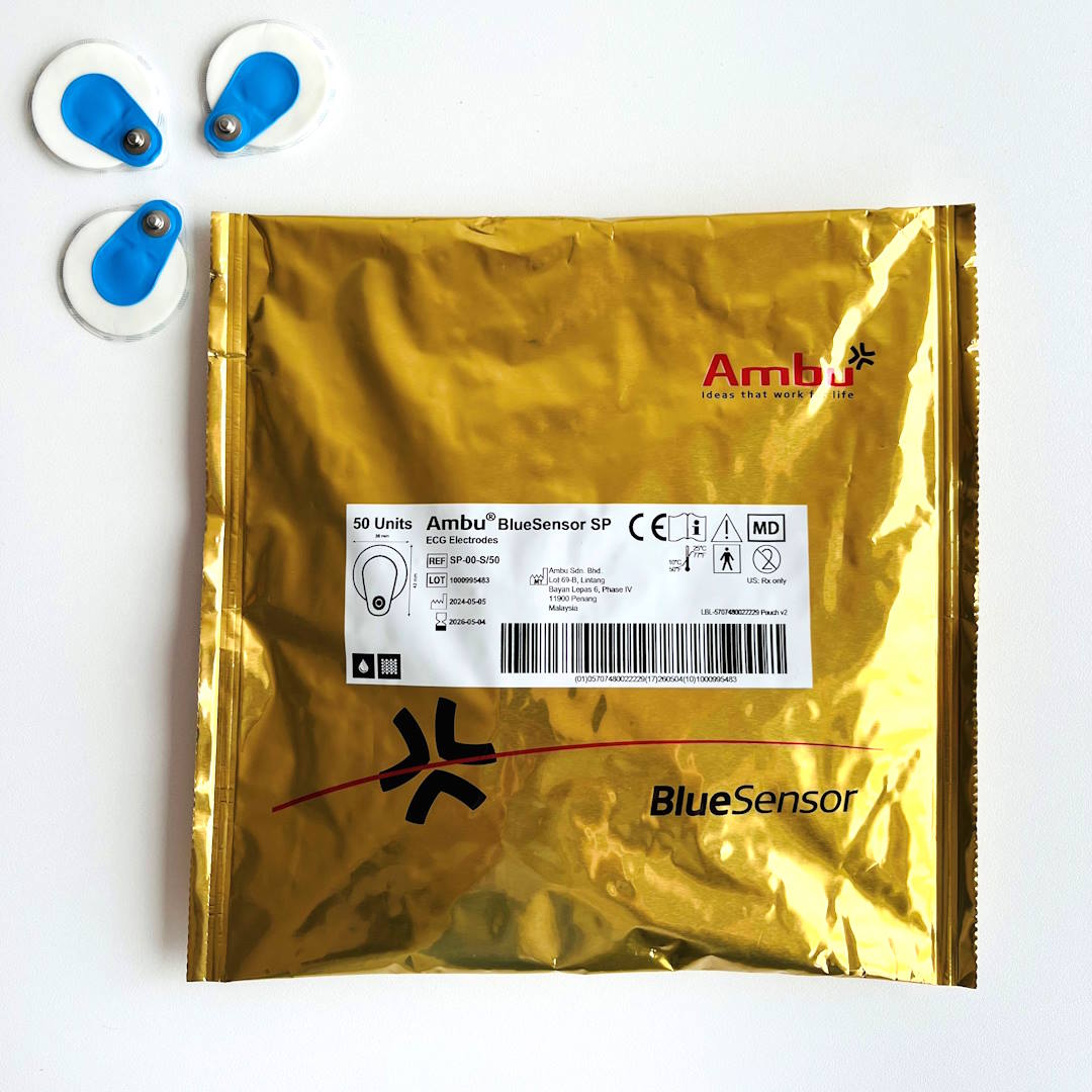 Ambu® BlueSensor Elektroden (5 Tüten a 50 Stück)