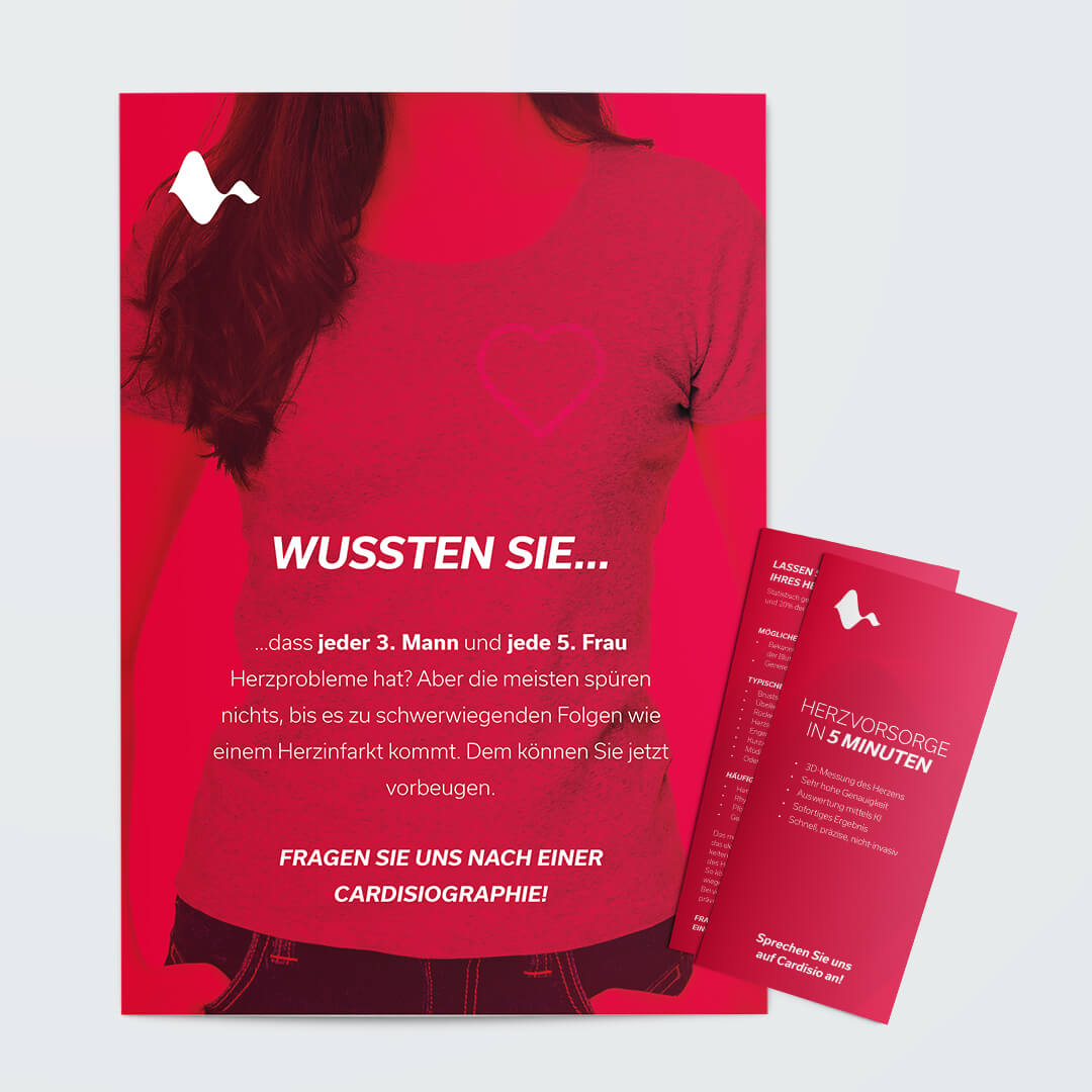 1 Set Marketingmaterial (Flyer/Poster)